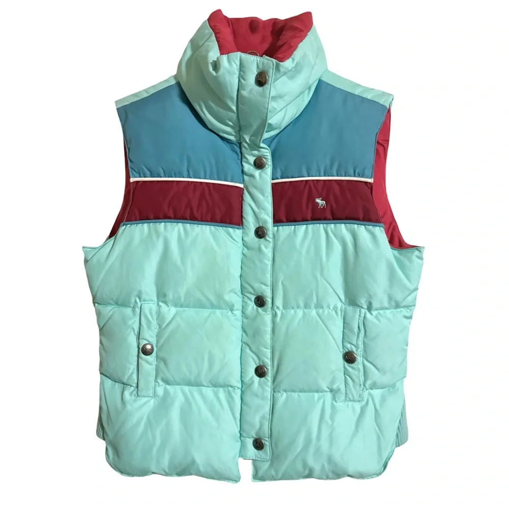 ABERCROMBIE & FITCH • Puffer Vest Jacket